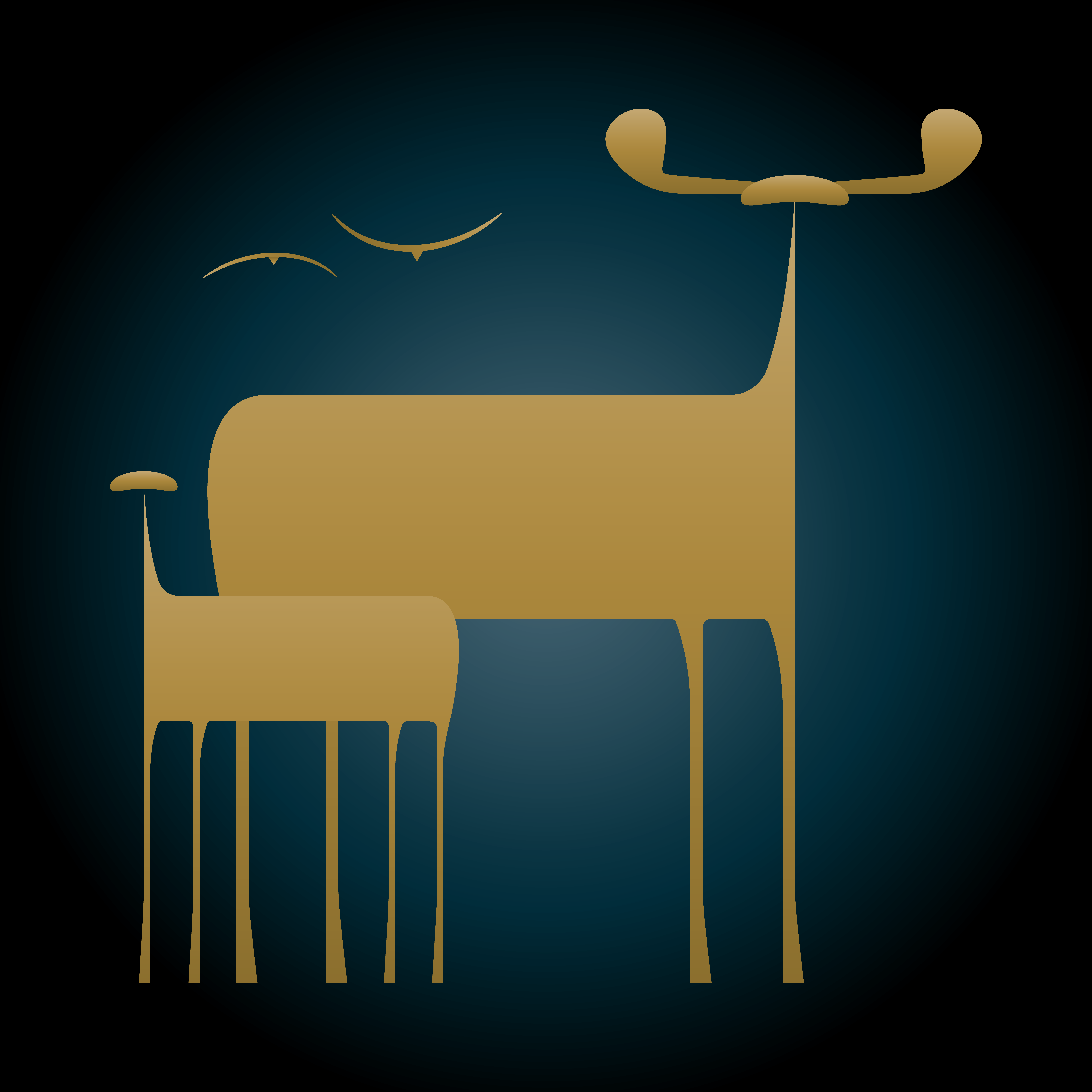 MOOSE PRINT DESIGN
